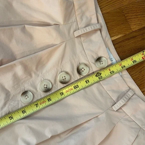 L’ACADEMIE REVOLVE Delphine Pant Blush Wide Leg Crop Khaki Women’s Size Small - Picture 8 of 16